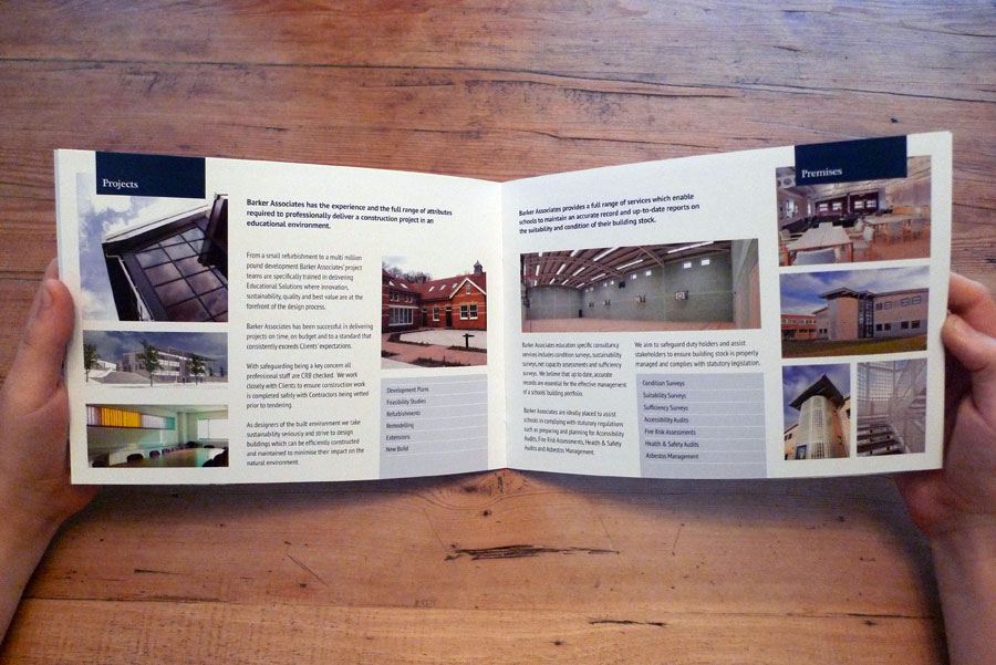 Barker Associates - Education Brochure