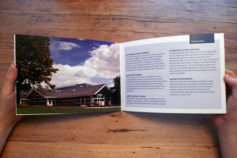 Barker Associates - Education Brochure