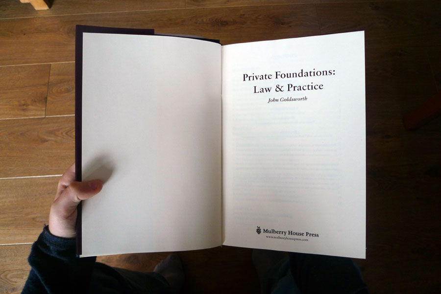 Mulberry House Press - Foundation book