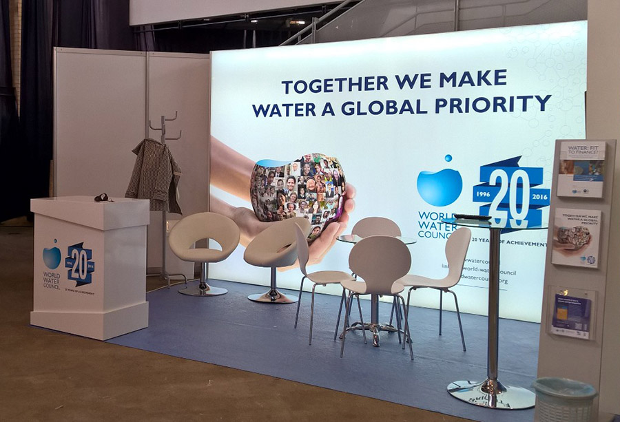 World Water Council - Exhibition Stand,Budapest